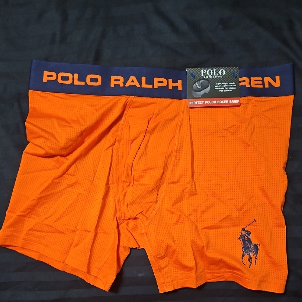 Polo by Ralph Lauren Vibrant Orange Boxer Briefs